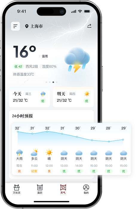 天气查询功能
